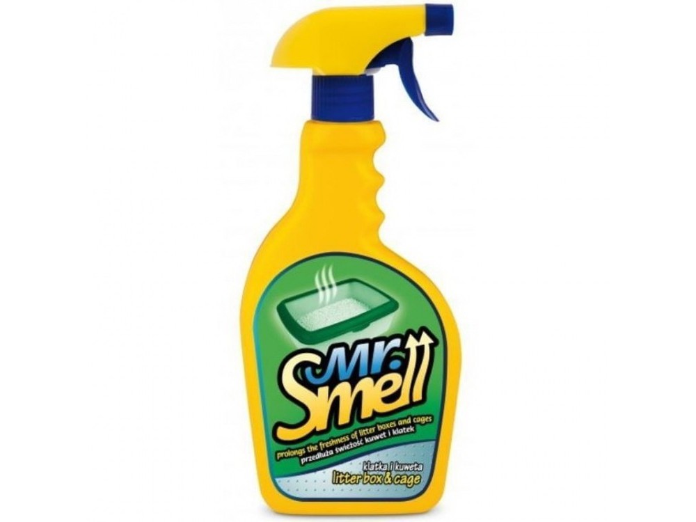 Solutie curatare pete animale, Mr. Smell, Cusca, Litiera 500 ml
