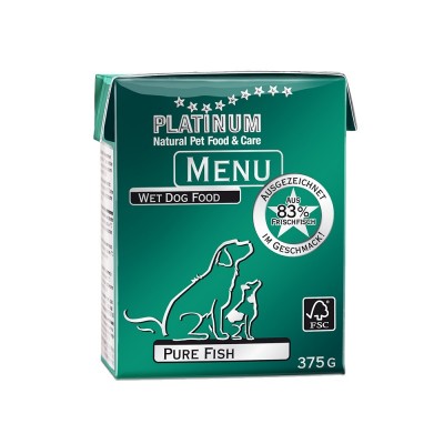 Hrana umeda pentru caini Platinum Menu Pure Fish