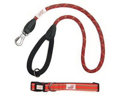 Set Lesa si zgarda Long Paws Comfort Collection