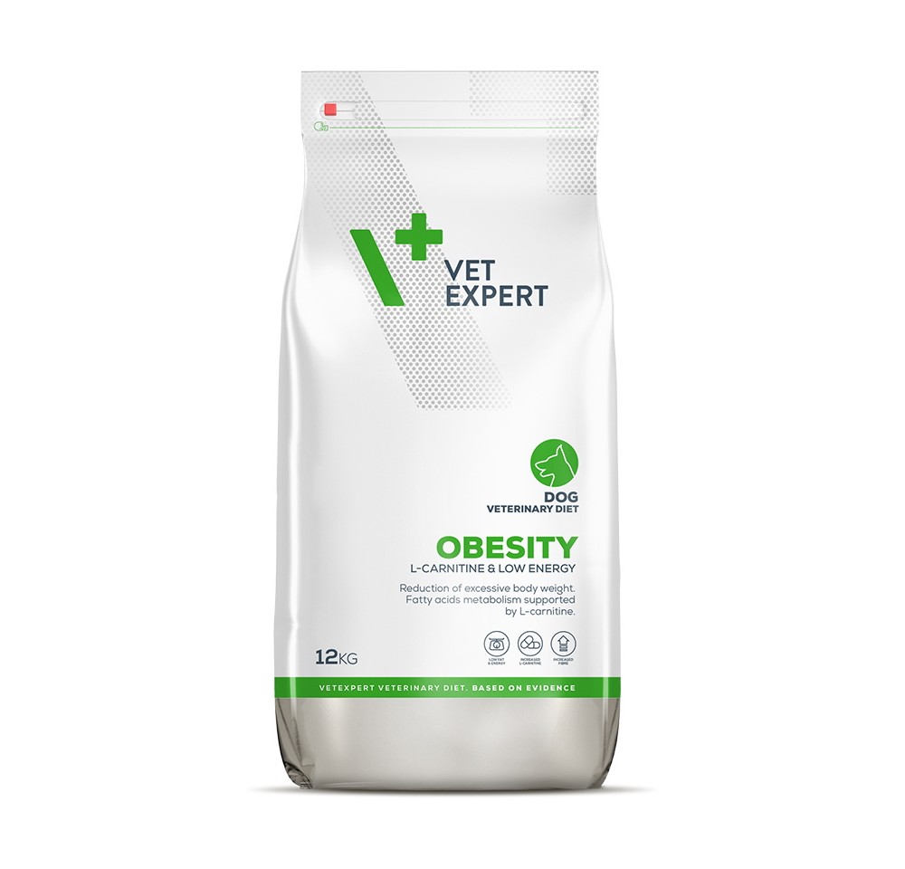 4T Dieta Veterinara OBESITY DOG, VetExpert, 12 Kg