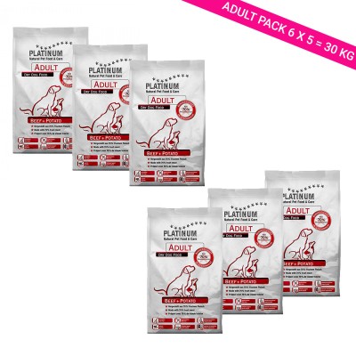 Hrana uscata pentru caini Platinum Adult Beef and Potato