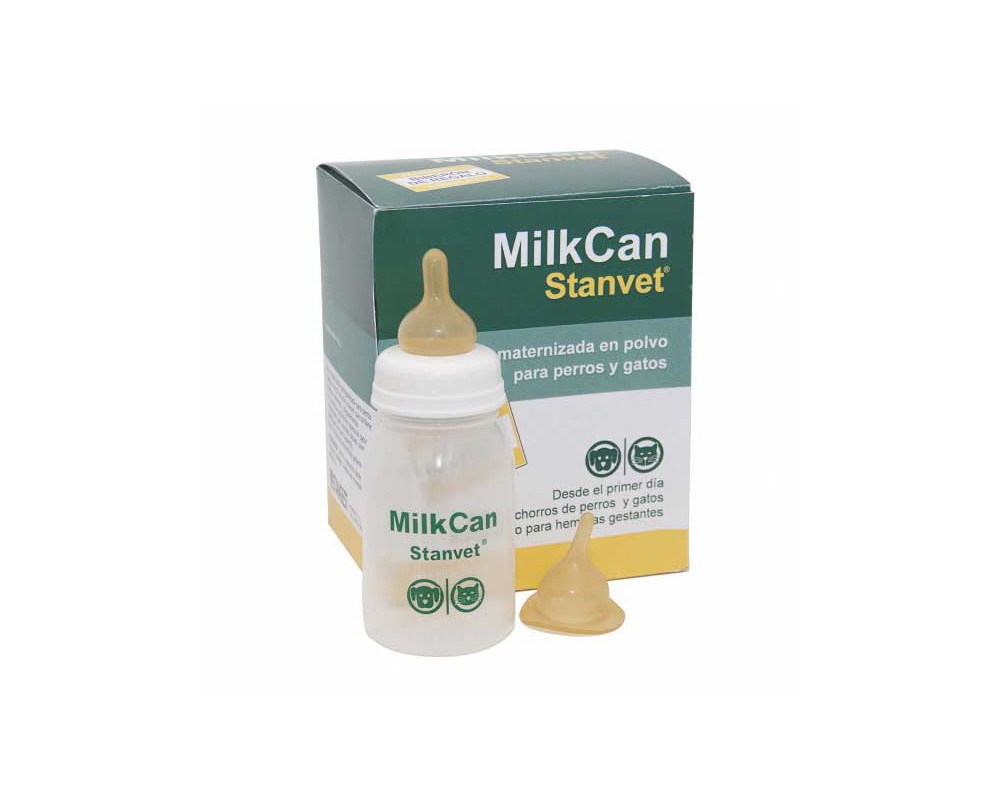 MILK CAN - Lapte praf pentru caini si pisici 400 g + Biberon Cadou