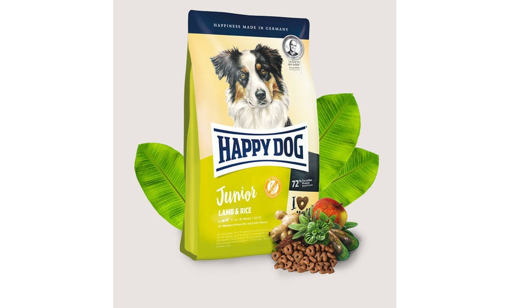 Hrana Uscata pentru caini Happy Dog Junior Lamb & Rice