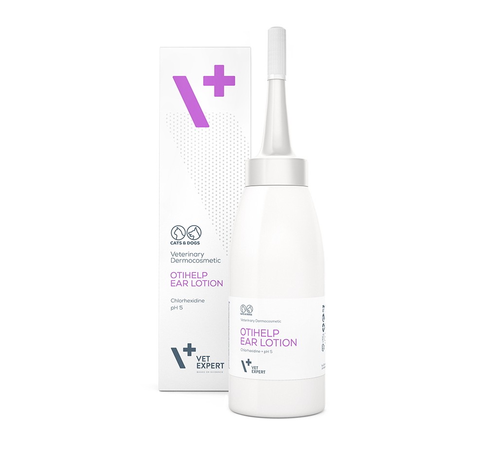 Lotiune auriculara Otihelp, VetExpert, 75 ml