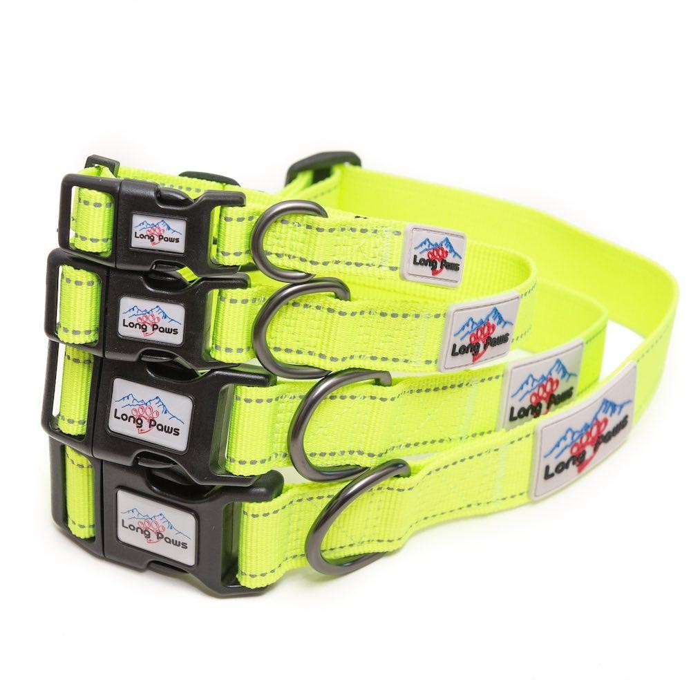 Zgarda pentru caini Long Paws Urban Trek Neon