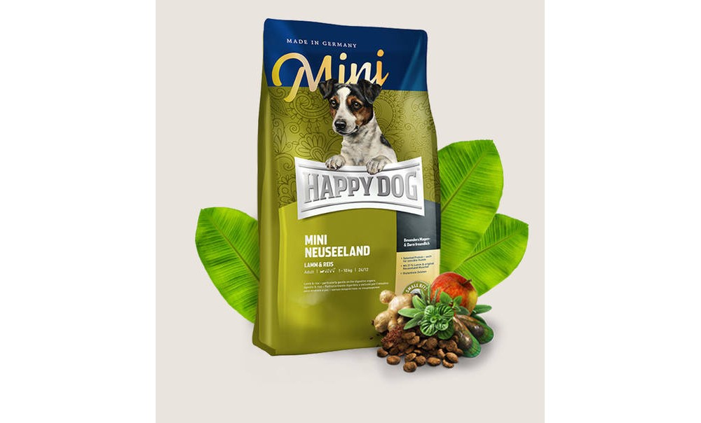 Hrana Uscata pentru caini Happy Dog Supreme Mini Neuseeland Lamb