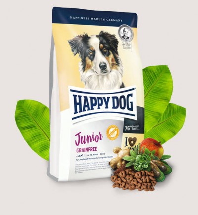 Hrana Uscata pentru caini Happy Dog Junior Grain Free