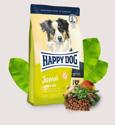 Hrana Uscata pentru caini Happy Dog Junior Lamb & Rice