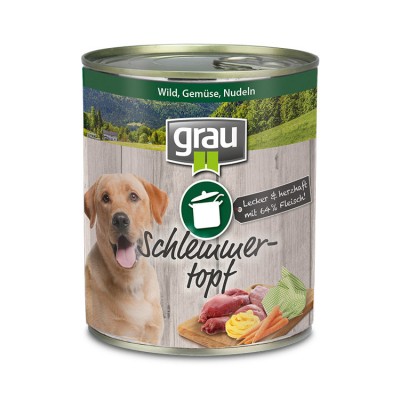 Grau BDC Conserva cu carne de vanat, legume, noodles