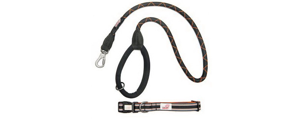 Set Lesa si zgarda Long Paws Comfort Collection