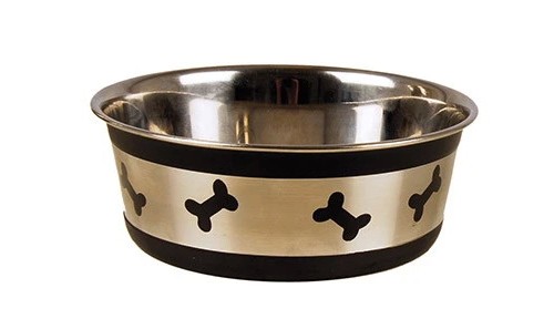 Bol de inox antiderapant