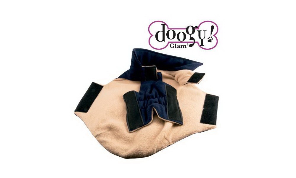 Doogy Geaca pentru caini Navy cu nasturi