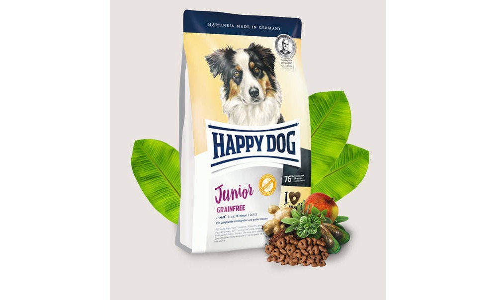 Hrana Uscata pentru caini Happy Dog Junior Grain Free