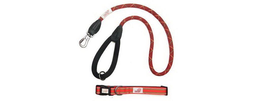 Set Lesa si zgarda Long Paws Comfort Collection