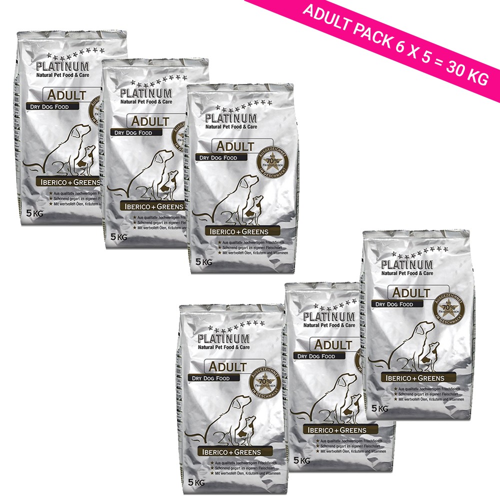 Hrana uscata pentru caini Platinum Iberico & Greens