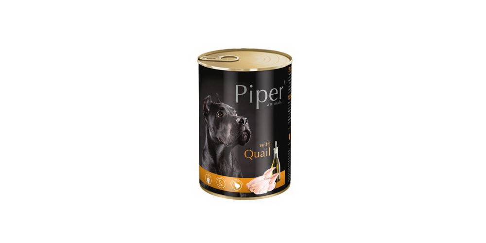 Hrana umeda Piper Animals, prepelita, conserva, 400 g