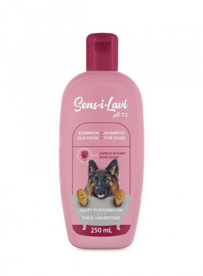 Sampon pentru caini cu blana aspra, SENS-I-LAVI, 250 ml