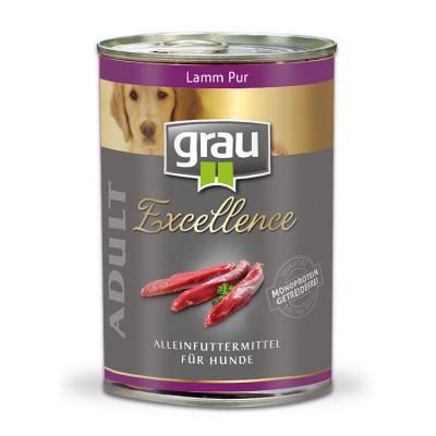 Grau Excellence Conserva Adult cu carne de miel