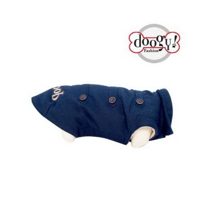 Doogy Geaca pentru caini Navy cu nasturi