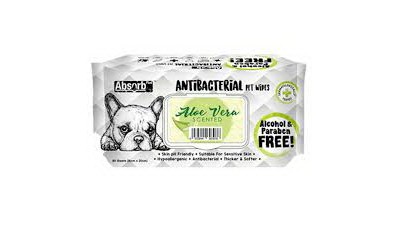 Servetele umede Absorb Plus Antibacterial, ALOE VERA, 80 buc