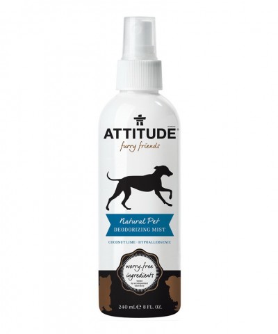 Solutie dezodorizanta cu pulverizator, lime si nuca de cocos