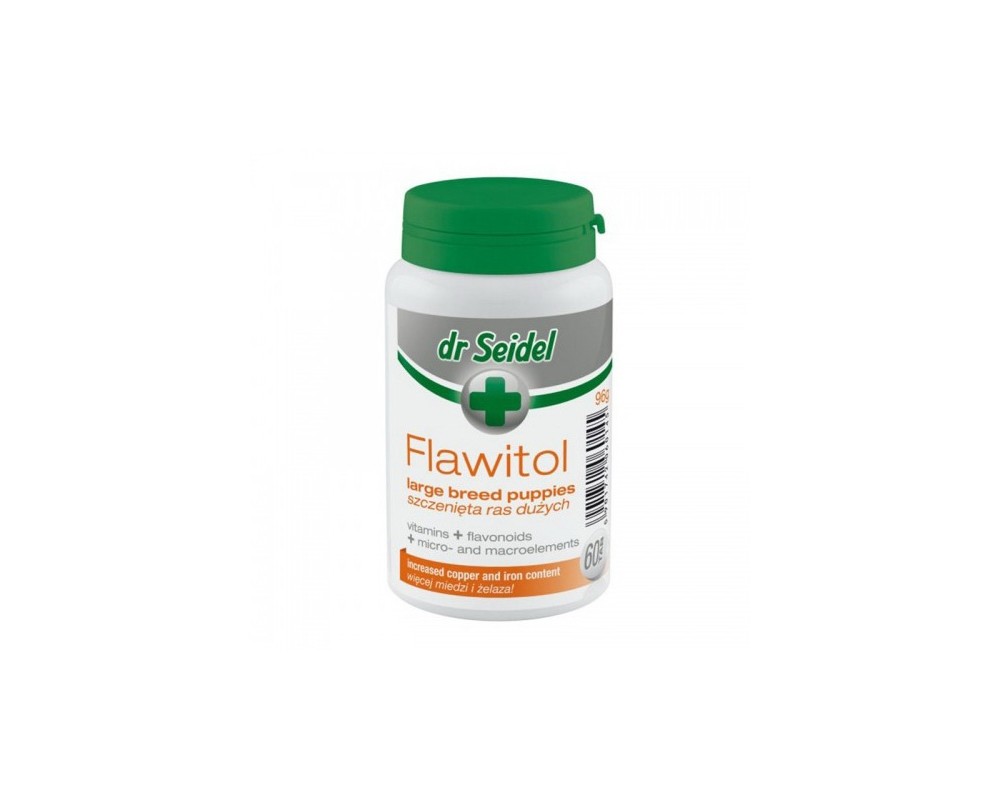 Flawitol Puppy Large Breed, Dr. Seidel, 60 Tablete