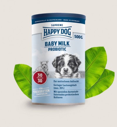 Hrana Uscata pentru caini Happy Dog Lapte Praf cu Probiotic