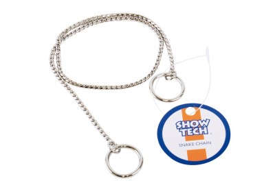 Zgarda strangulanta Snake - argintiu