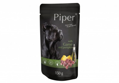 Hrana umeda Piper Adult, Vanat si Dovleac, 150 g