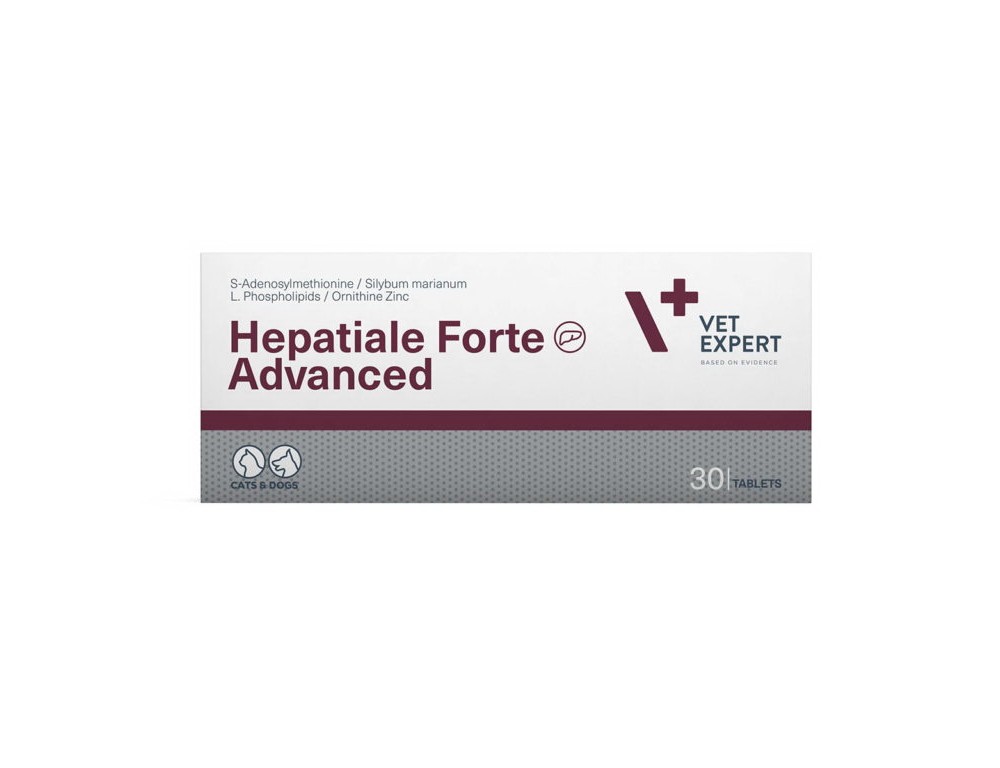 Hepatiale Forte Advanced, VetExpert, 30 tablete