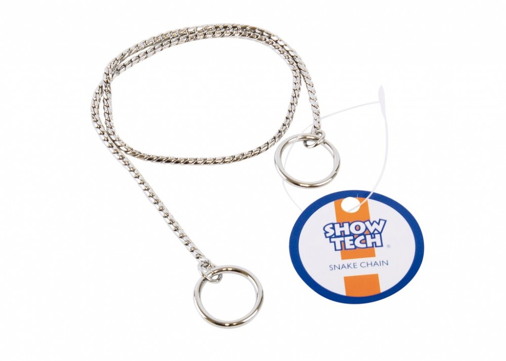 Zgarda strangulanta Snake - argintiu