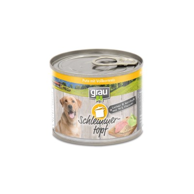 Grau BDC Conserva cu carne de curcan si orez integral