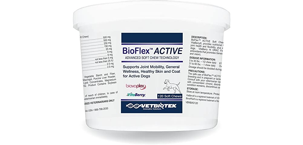 BIOFLEX active, VetBiotek, 120 tablete