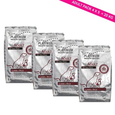 Hrana uscata pentru caini Platinum Adult Lamb & Rice