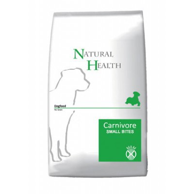 Hrana uscata pentru caini Natural Health Carnivore talie mica toate varstele