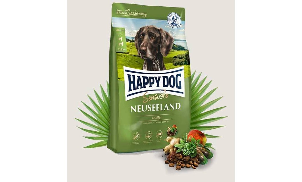 Hrana Uscata pentru caini Happy Dog  Supreme Sensible Neuseeland Lamb