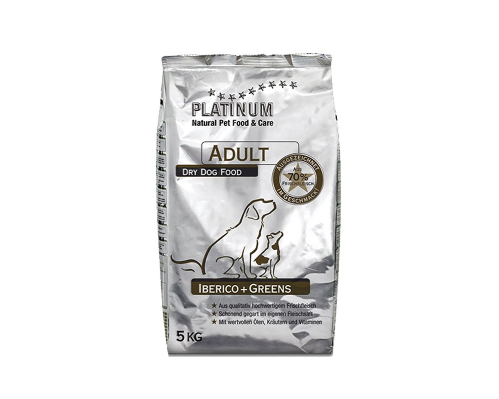 Hrana uscata pentru caini Platinum Iberico & Greens