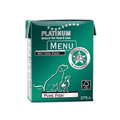 Hrana umeda pentru caini Platinum Menu Pure Fish