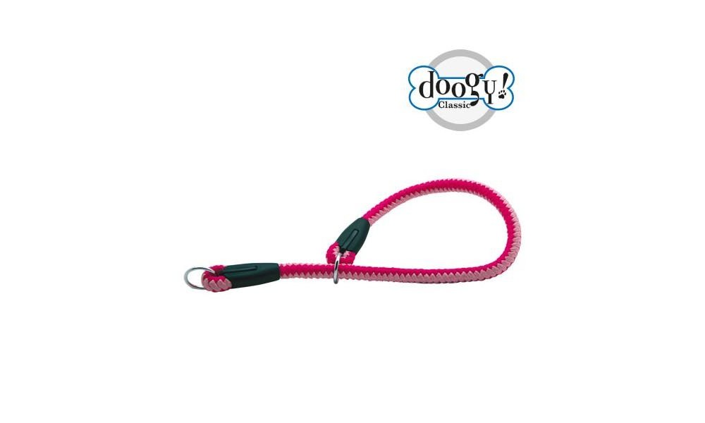 Doogy Zgarda coarda fluo roz/rosu